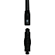 RFI CDR8195 6.5dBi 3G 4G 5G Cellular Vehicle Antenna with Q-FIT Removable Whip (BLACK)