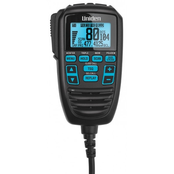 Uniden RM980 LCD Speaker Microphone for UH9080 and UH9060 Uniden RM980 LCD Speaker Microphone for UH9080 and UH9060