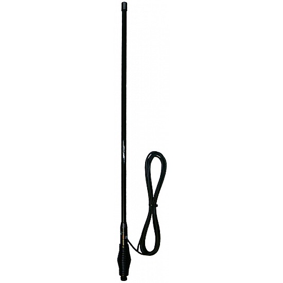 ZCG SG1100 BLKR AM FM Radio Bullbar Mount Antenna Black