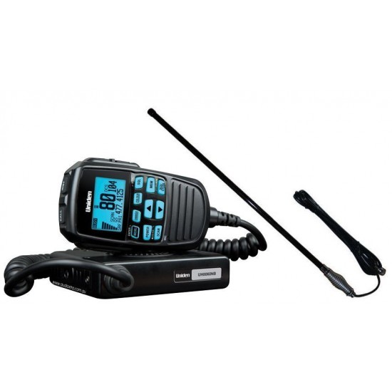 Uniden UH8060S 80 CH with Masterscan UHF CB Radio + Axis AK5R Antenna Uniden UH8060S 80 CH with Masterscan UHF CB Radio + Axis AK5R Antenna