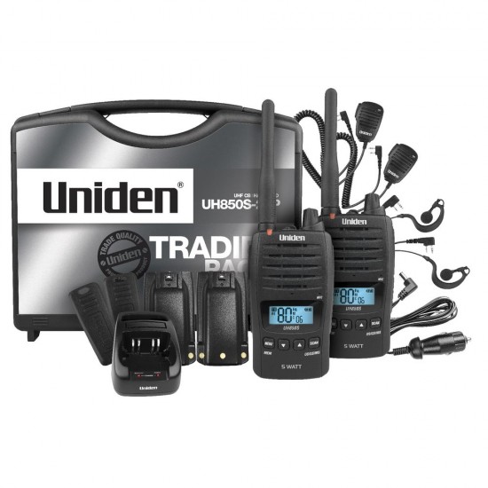 Uniden UH850S-2TP UHF CB Tradie Twin Pack Uniden UH850S-2TP UHF CB Tradie Twin Pack