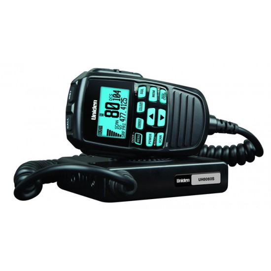 Uniden UH8060S 80 Channel UHF CB Radio with Remote Speaker Microphone Uniden UH8060S 80 Channel UHF CB Radio with Remote Speaker Microphone