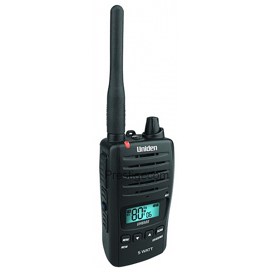 Uniden UH850S 5W Uhf CB Waterproof Handheld Radio Uniden UH850S 5W Uhf CB Waterproof Handheld Radio