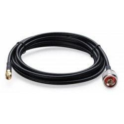 BLACKHAWK SMA-MALE TO N-MALE LOW LOSS CABLE - 6M