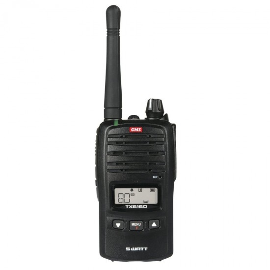 GME TX6160X 5 watt IP67 Handheld UHF CB Radio - New Model