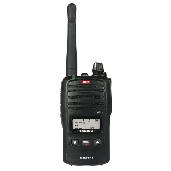 GME TX6165X 5 watt IP67 Handheld UHF CB Radio GME TX6165X 5 watt IP67 Handheld UHF CB Radio