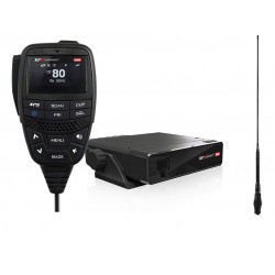 GME XRS330CTP Connect Bluetooth Compact Hideaway UHF CB + AE4018BK1 Antenna
