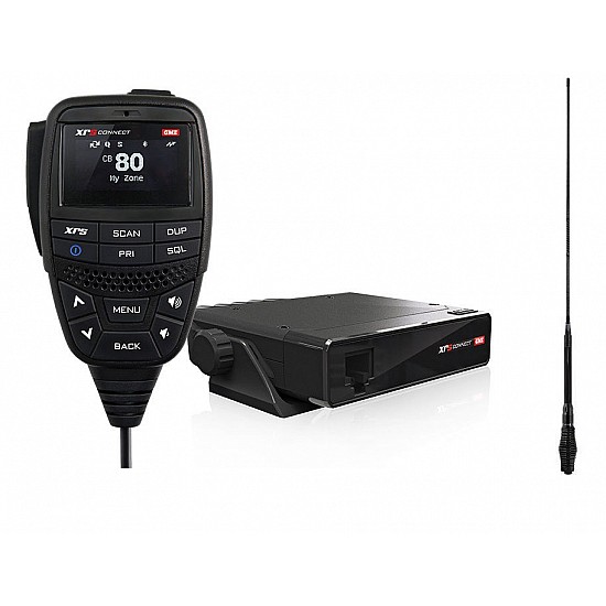 GME XRS330CTP UHF Connect Touring Pack Black