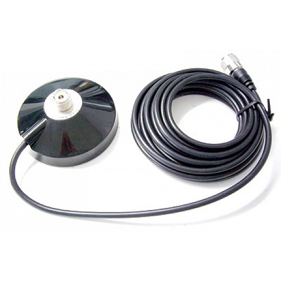 Magnetic Antenna Base Mount with SO239 / UHF Connector Magnetic Antenna Base Mount with SO239 / UHF Connector