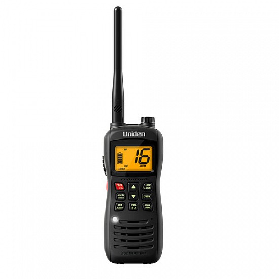 Uniden MHS127 Submersible Floating 5W VHF Marine Radio