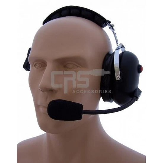 Heavy Duty Single Earmuff (Over the head) headset 