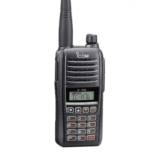 Icom IC-A16E VHF Airband Handheld Radio Icom IC-A16E VHF Airband Handheld Radio