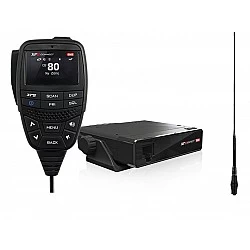  GME XRS330C UHF CB Connect Touring Pack Black