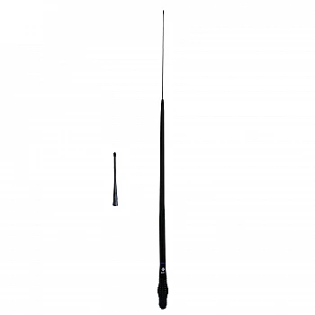 RFI Black 6.5dBi / 3dBi Dual Whip UHF CB Antenna