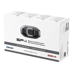 Sena SF4 Motorcycle Bluetooth Intercom Single Pack 