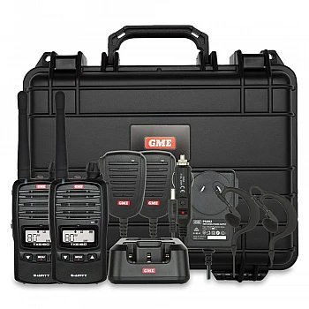 GME TX6165TP 5 watt IP67 Handheld UHF CB Tradies Pack
