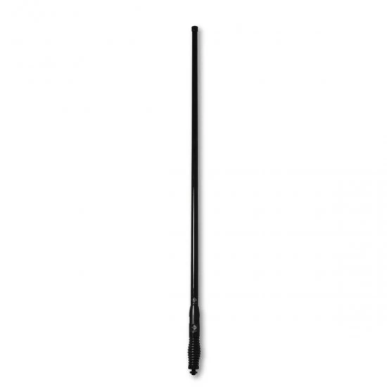 RFI CDQ5000-BL 121CM 5dBi UHF CB Antenna with Q-FIT Removable Whip (BLACK)
