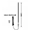 Axis CH5T Black 5db 750mm Fibreglass UHF CB Antenna