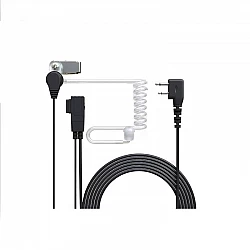 Airtube Earpiece with 2 Wire PTT Headset suits Icom IC41W IC41S IC-41PRO 