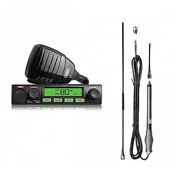 GME TX3500S  80 Channel UHF CB Radio + 6.5dBi Antenna Pack