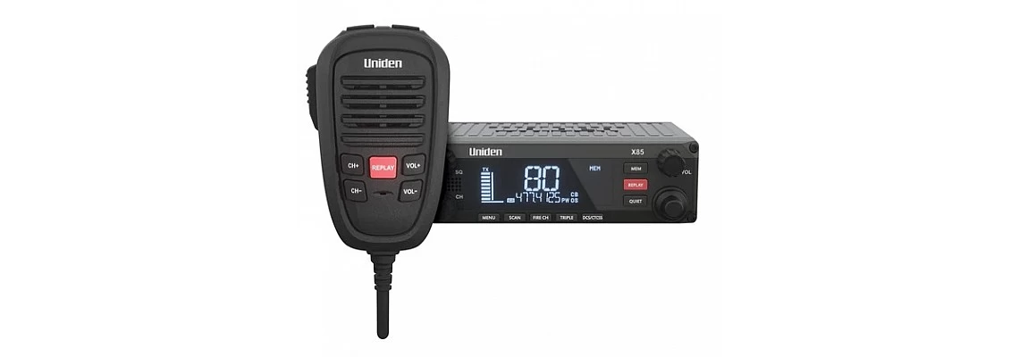 NEW Uniden X85 Din Sized UHF CB Radio