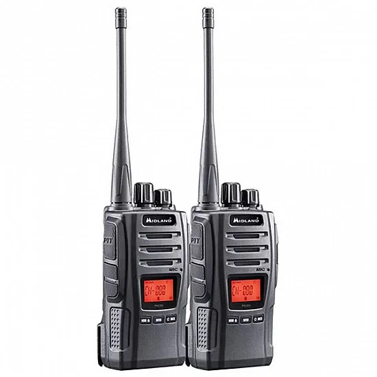 Midland PRO5X-2TP 80 Channel UHF CB Handheld  5W Tradies Pack
