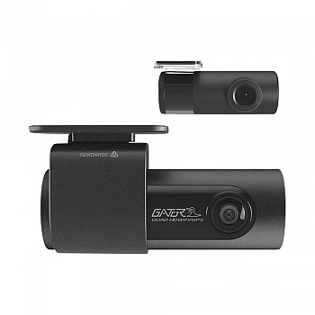 Gator Dash Camera 2K Dual Barrel WiFi GPS 64GB G2KDVR20