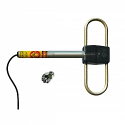RFI SMD4-67-P UHF Side Mount Dipole 400-520MHZ, 4.3-10(F), N(M) Adaptor