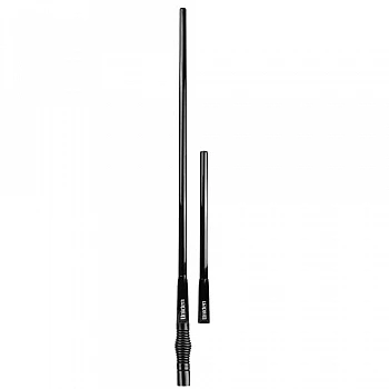 Uniden ATX970TWIN Black Removable Extra Heavy Duty 6.6dBi + 3dBi UHF CB antenna