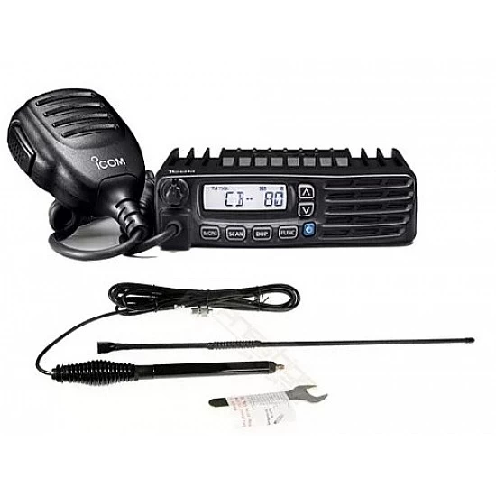Icom IC-410 PRO 80 Channel UHF CB  + AT870B 6.5dbi Antenna Pack