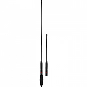 GME AE4702BTP Black 6.6  2.1 dbi Twin dBi UHF CB All Terrain Antenna Pack