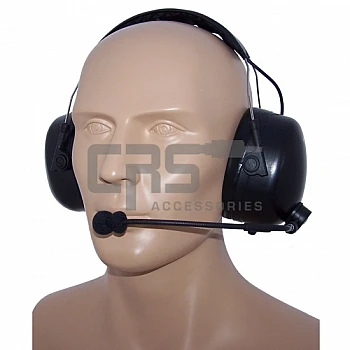 Heavy Duty Noise Cancelling  Dual Earmuff (Over the head) Headset