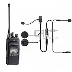 Icom IC-41PRO Motorcycle Helmet Kit - Radio Body Mount