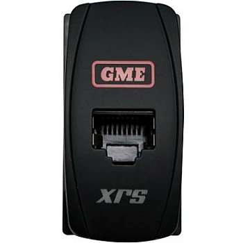 GME RJ45 Pass-Through Adaptor - Type 6 Red - XRS-RJ45R6