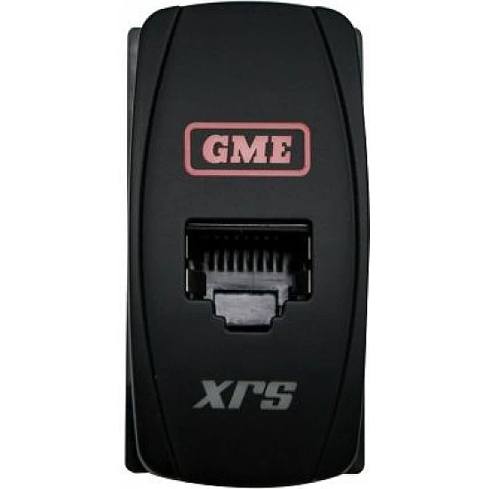 GME RJ45 Pass-Through Adaptor - Type 6 Red - XRS-RJ45R6