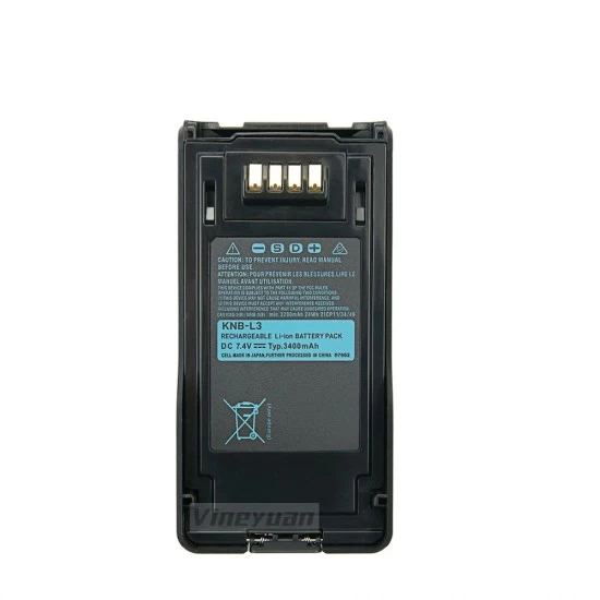 KNB-L3 Li-ion 7.4V-3400mAh Battery suit Kenwood