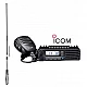 Icom IC-410 Pro  5 Watt UHF CB Radio + Uniden AT880 Twin Antenna Pack