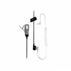  Acoustic Airtube Headset with Inline PTT/Microphone suits Uniden XTRAK50