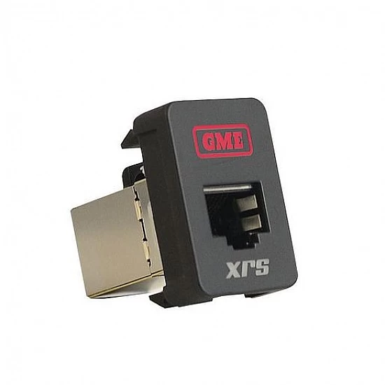GME RJ45 Pass-Through Adaptor - Type 9 Red - XRS-RJ45R9