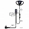 2 Wire D Hook Headset with Inline PTT / Microphone