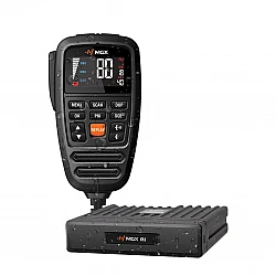 MGX R1 UHF CB Waterproof Remote Mic  with Noise Cancelling and Dual Speakers