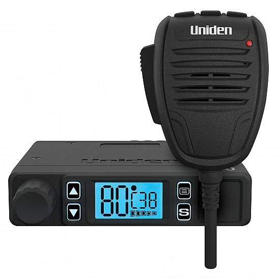 Uniden X80 Compact UHF CB Radio Mini 80Ch 5W for 4WD & Tradies