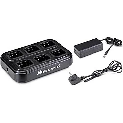 FDP 6 Bay Desktop Charger  Suits FDP Pro Handhelds