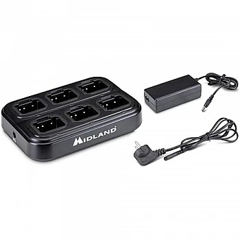 FDP 6 Bay Desktop Charger  Suits FDP Pro Handhelds