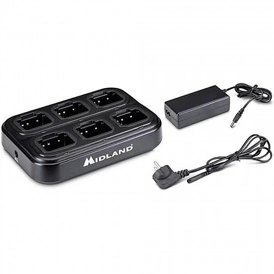 FDP 6 Bay Desktop Charger Suits FDP Pro Handhelds FDP 6 Bay Desktop Charger Suits FDP Pro Handhelds