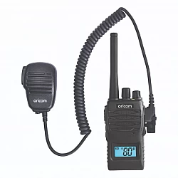 Oricom UHF5400 splashproof 5 Watt Handheld UHF CB Radio with Speaker Microphone