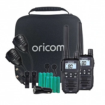 Oricom UHFTP2400-2 2 Watt Handheld UHF CB Radio Tradies Pack Oricom UHFTP2400-2 2 Watt Handheld UHF CB Radio Tradies Pack