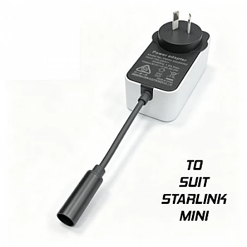 Starlink Mini 30V 2A Power Supply Adapter 110V-240V AC to DC Charger Starlink Mini 30V 2A Power Supply Adapter 110V-240V AC to DC Charger