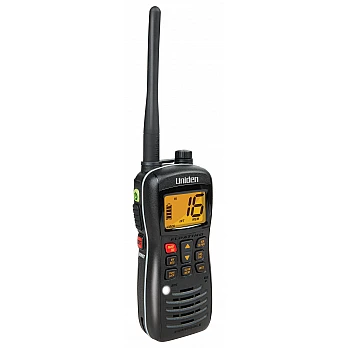 Uniden MHS127 Submersible/ Waterproof* 5W VHF Marine Radio that Floats