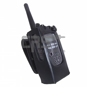 Icom IC-41Pro Heavy Duty Leather Case with Belt Loop by CRS